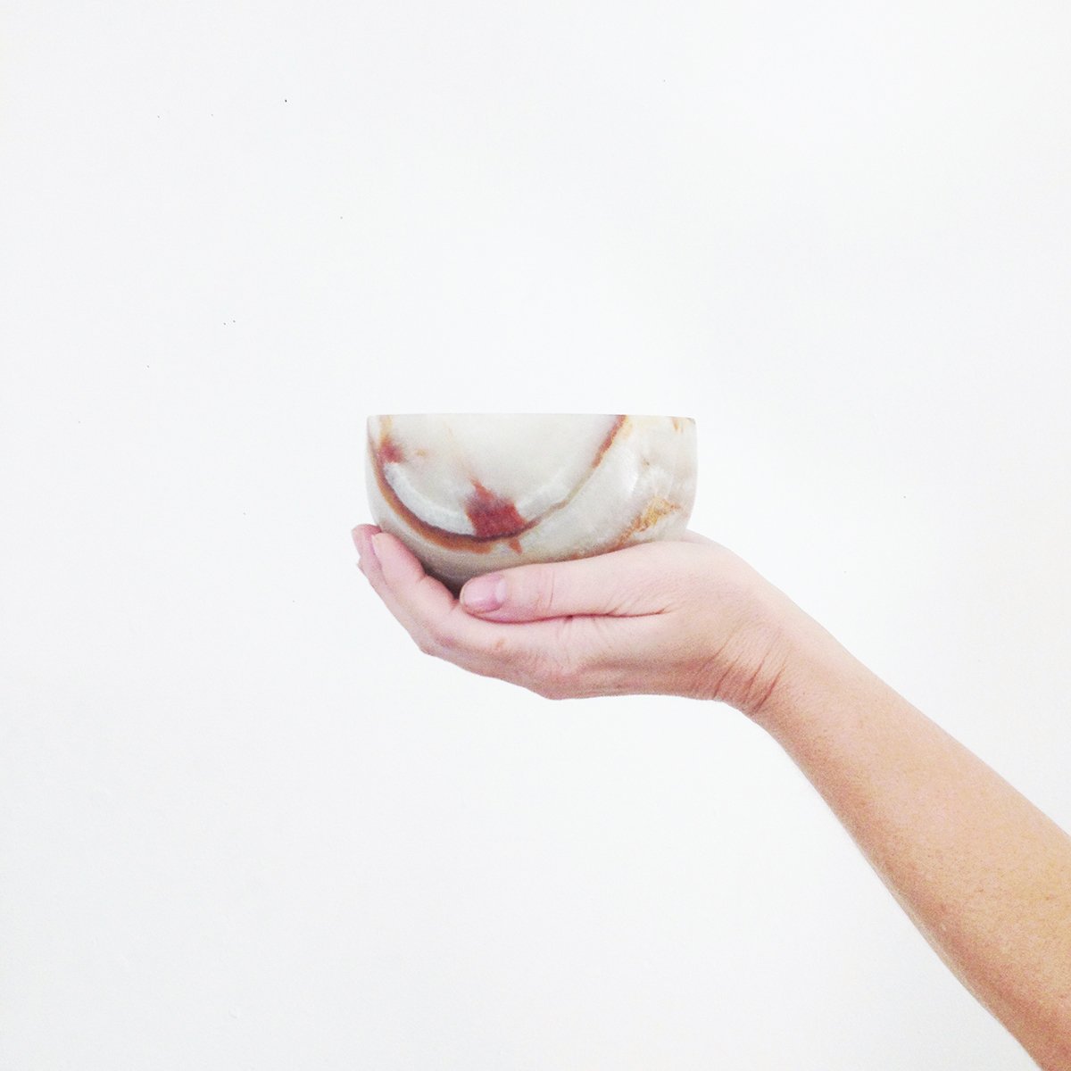 Handmade Oaxacan Green Onyx Bowl / hecho-shop